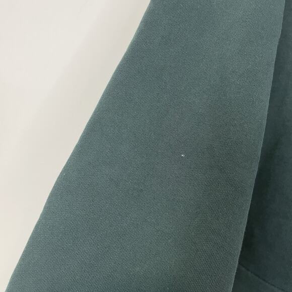 Madewell Long-Sleeve Funnel-Neck Sweatshirt Luxury Forest Large NT723 Athleisure - Picture 13 of 13